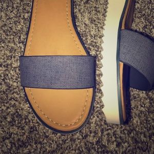 Denim Sandals